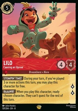 Lilo - Aufruhr-Auslöserin 8JAF-137 Legendary Played Deutsch