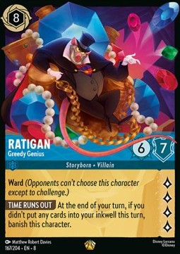 Rattenzahn - Gieriges Genie 8JAF-167 Legendary Near Mint Deutsch