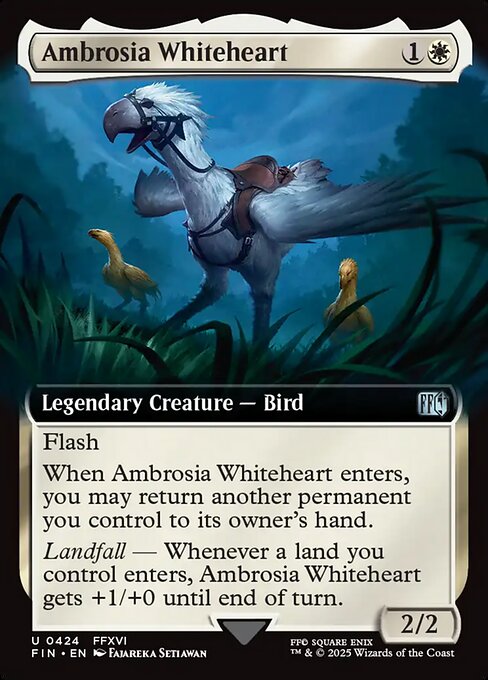 Ambrosia Whiteheart XFIN-424 Uncommon Near Mint Englisch