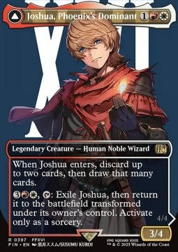 Joshua, Phoenix's Dominant // Phoenix, Warden of Fire XFIN-397 Rare Near Mint Englisch Foil