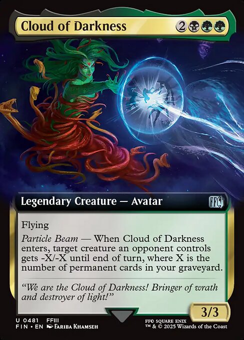 Cloud of Darkness XFIN-481 Uncommon Excellent Englisch
