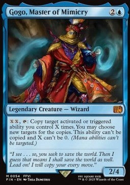 Gogo, Master of Mimicry FIN-54 Mythic Near Mint Englisch