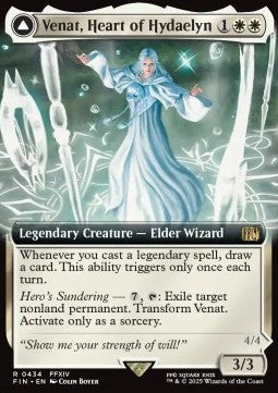 Venat, Heart of Hydaelyn // Hydaelyn, the Mothercrystal XFIN-434 Rare Near Mint Englisch