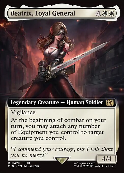Beatrix, Loyal General XFIN-426 Rare Near Mint Englisch