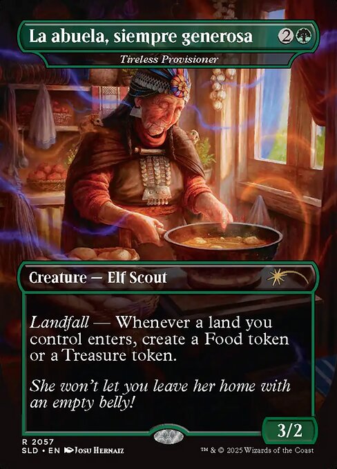 Tireless Provisioner SLDLAC-2057 Rare Near Mint Englisch Foil