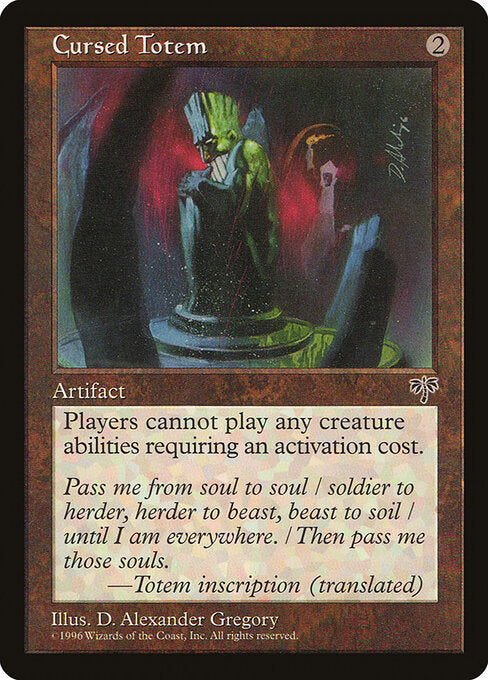 Cursed Totem MIR- Rare Good Englisch