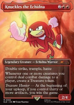 Knuckles the Echidna SLDTS-2082 Mythic Near Mint Englisch