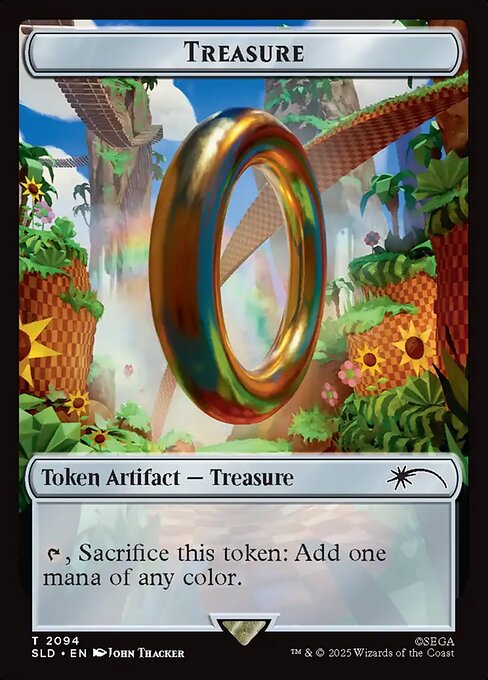 Treasure Token SLDTS-2094 Token Near Mint Englisch