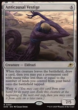 Anticausal Vestige EOE-1 Rare Near Mint Englisch Foil