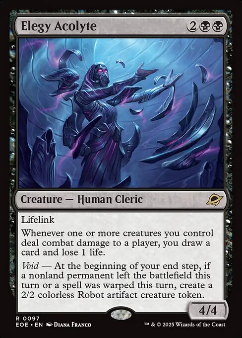 Elegy Acolyte EOE-97 Rare Near Mint Englisch