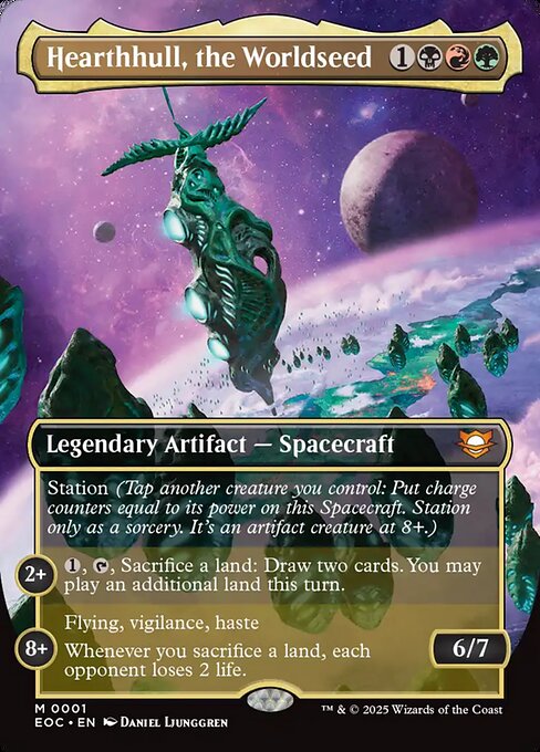 Hearthhull, the Worldseed EOC-1 Mythic Near Mint Englisch