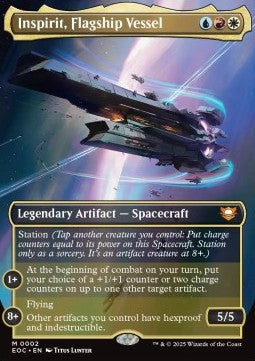 Inspirit, Flagship Vessel EOC-2 Mythic Excellent Englisch Foil