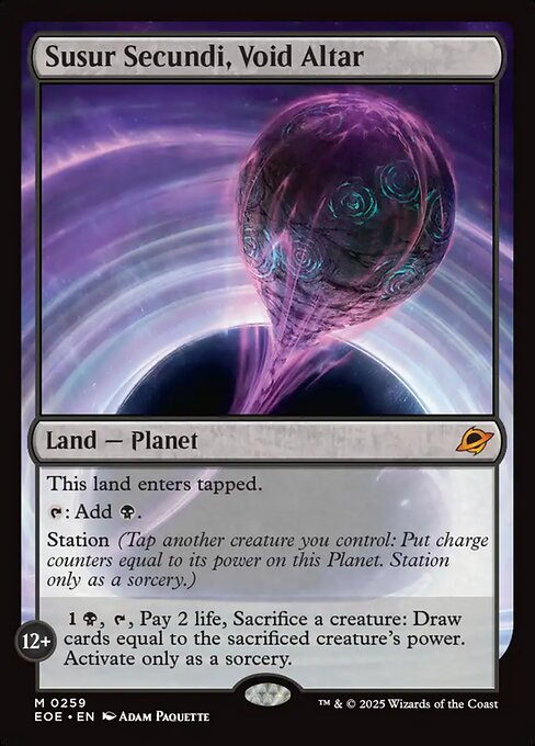 Susur Secundi, Void Altar EOE-259 Mythic Near Mint Englisch Foil