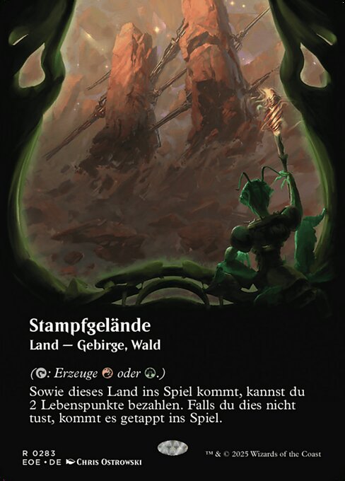Stampfgelände (V.1) XEOE-283 Rare Near Mint Deutsch
