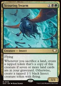 Scouring Swarm EOC-16 Rare Near Mint Deutsch