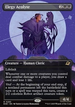 Elegy Acolyte XEOE-293 Rare Near Mint Englisch