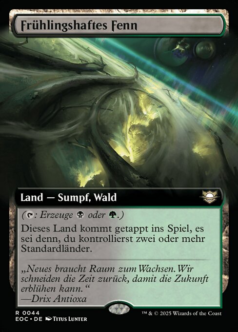 Vernal Fen XEOC-44 Rare Near Mint Deutsch
