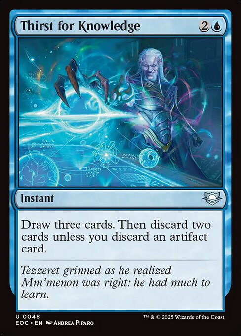 Thirst for Knowledge EOC-48 Uncommon Near Mint Englisch