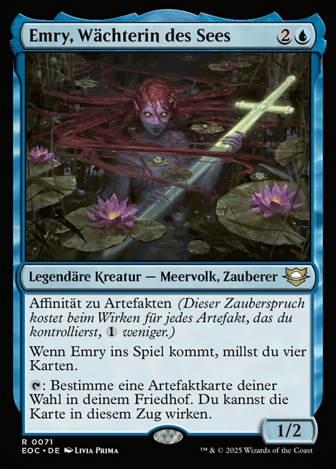 Emry, Wächterin des Sees EOC-71 Rare Excellent Deutsch