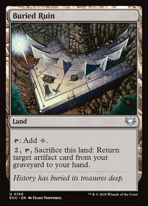 Buried Ruin EOC-150 Uncommon Excellent Englisch