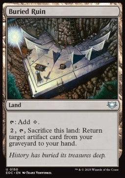 Buried Ruin EOC-150 Uncommon Excellent Englisch