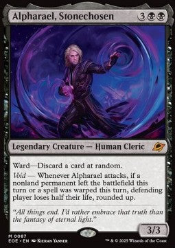 Alpharael, Stonechosen EOE-87 Mythic Near Mint Englisch Foil