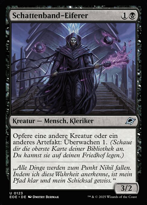 Umbral Collar Zealot EOE-123 Uncommon Excellent Deutsch