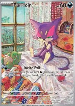 Purrloin WHT-136 Illustration Rare Near Mint Englisch
