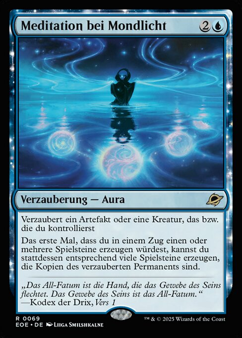 Meditation bei Mondlicht EOE-69 Rare Near Mint Deutsch