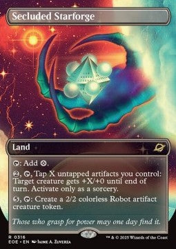 Secluded Starforge (V.1) XEOE-316 Rare Near Mint Englisch