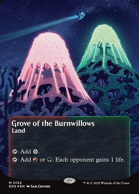 Grove of the Burnwillows EOS-152 Mythic Near Mint Englisch Foil