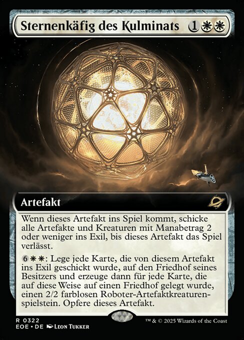 Pinnacle Starcage XEOE-322 Rare Near Mint Deutsch