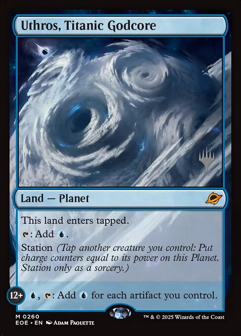 Uthros, Titanic Godcore PEOE-260 Mythic Near Mint Englisch