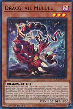 Drachoschwanz Mululu (V.1) JUSH-005 Ultra Rare Near Mint Deutsch 1. Auflage
