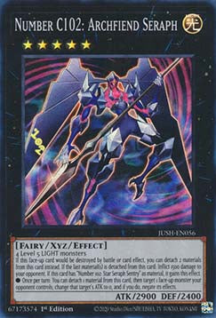 Nummer C102: Erzunterweltler-Seraph JUSH-056 Super Rare Near Mint Deutsch 1. Auflage