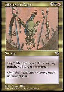 Phyrexian Purge MIR- Rare Excellent Englisch