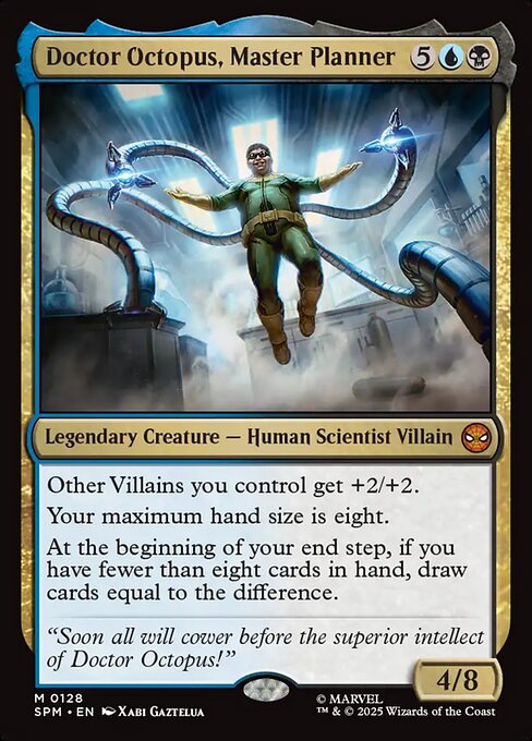Doctor Octopus, Master Planner SPM-128 Mythic Near Mint Englisch