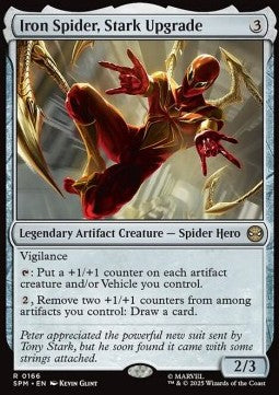 Iron Spider, Stark Upgrade SPM-166 Rare Near Mint Englisch