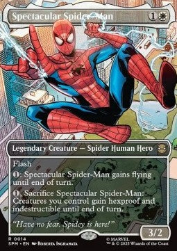 Spektakulärer Spider-Man SPM-14 Rare Near Mint Deutsch