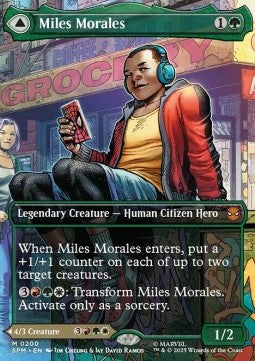Miles Morales // Ultimate Spider-Man XSPM-200 Mythic Near Mint Englisch