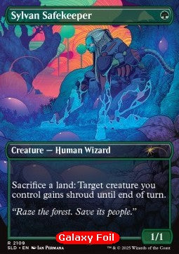 Sylvan Safekeeper (V.2) SLDCV-2109 Rare Near Mint Englisch Foil