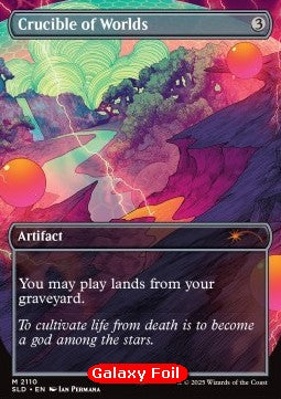 Crucible of Worlds (V.2) SLDCV-2110 Mythic Near Mint Englisch Foil