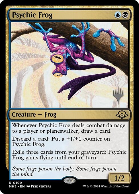 Psychic Frog PMH3-199 Rare Near Mint Englisch