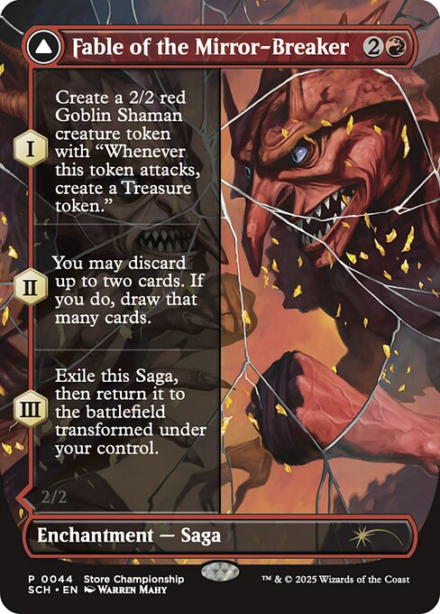 Fable of the Mirror-Breaker // Reflection of Kiki-Jiki SCH-44 Rare Near Mint Englisch Foil