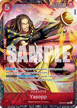 Yasopp (OP09-013) (V.1) STP Rare Near Mint Englisch