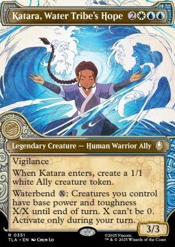 Katara, Water Tribe's Hope XTLA-351 Rare Near Mint Englisch
