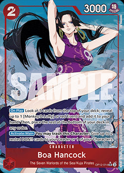 Boa Hancock (OP12-014) (V.2) OP12 Alternate Art Near Mint Englisch