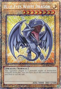 Blauäugiger w. Drache (V.2) BLMM-001 Starlight Rare Near Mint Deutsch 1. Auflage