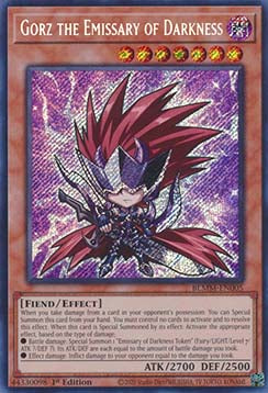 Gorz the Emissary of Darkness BLMM-005 Secret Rare Near Mint Englisch 1. Auflage