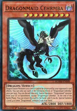 Drachenmädchen Mekmar BLMM-048 Ultra Rare Near Mint Deutsch 1. Auflage